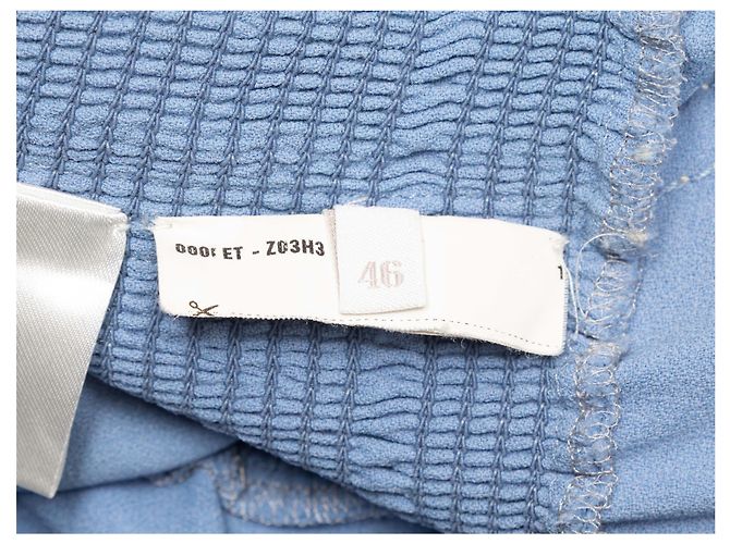 Ärmelloses blaues Prada Mini-Kleid Größe IT 46 - Ansicht 6