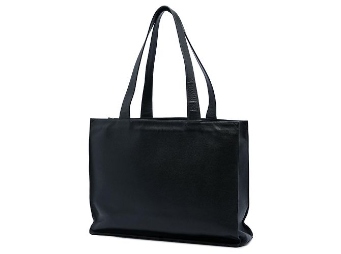 Tote Chanel CC Caviar nero - vista 2