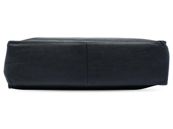 Tote Chanel CC Caviar nero - vista 3