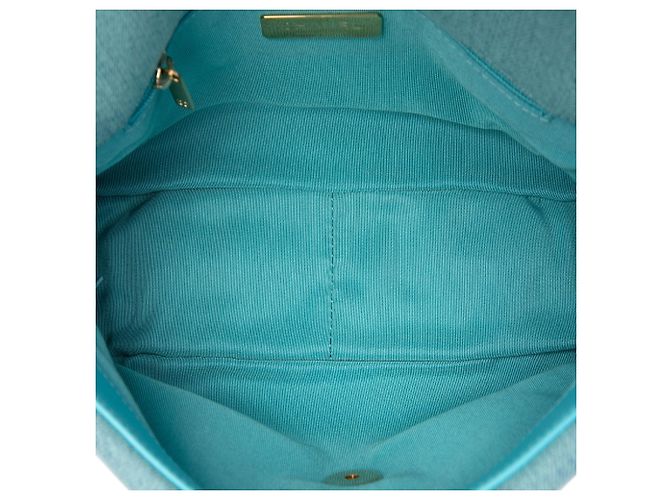 Bolso Chanel 19 de denim azul, tamaño Medium - vista 4
