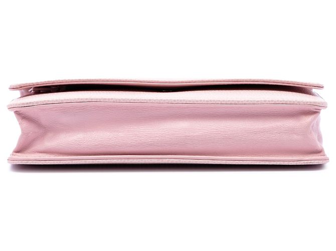 Wallet On Chain Bolsa transversal crossbody Chanel CC Caviar rosa - vista 3