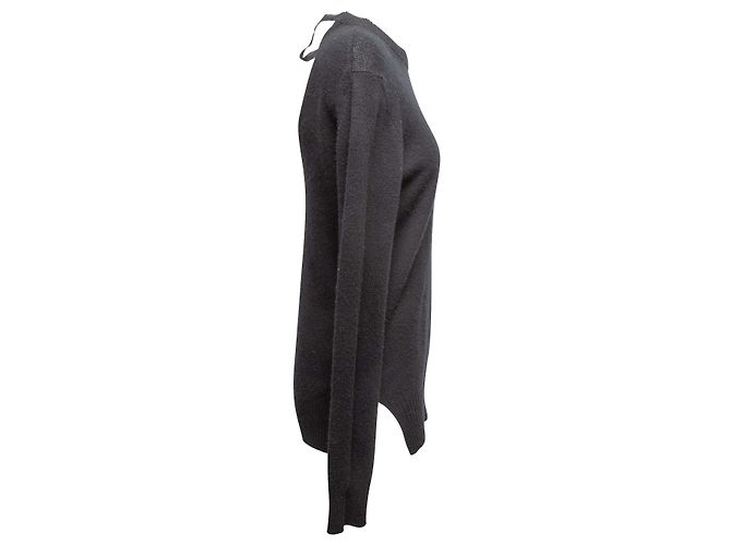 Maglione in maglia con schiena scoperta nero Prada Taglia IT 42 - vista 2
