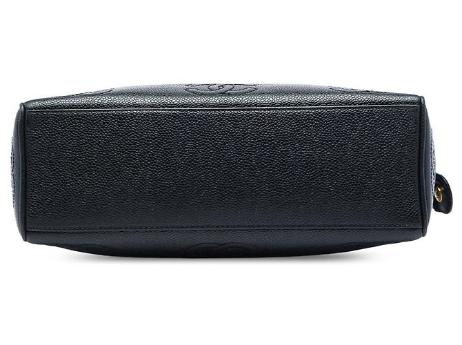 Tote Chanel Triple CC Caviar Nero - vista 3