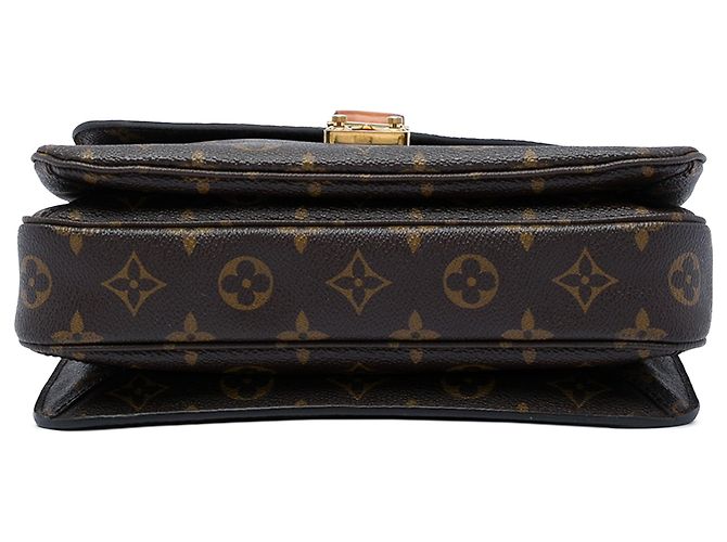 Borsa Louis Vuitton Monogram Pochette Metis marrone - vista 3