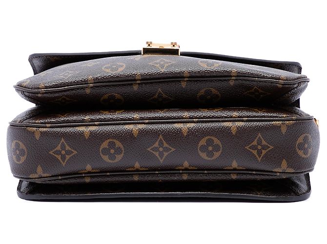 Borsa Louis Vuitton Monogram Pochette Metis marrone - vista 3
