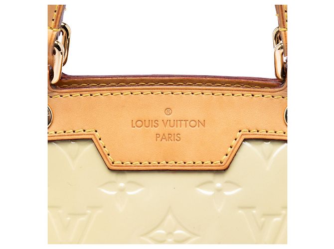 Borsa Louis Vuitton Monogram Vernis Brea MM Gialla Giallo - vista 5