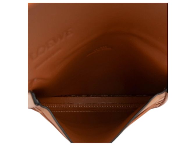 Borsa a tracolla LOEWE Mini Soft Calfskin Heel Pouch marrone - vista 4