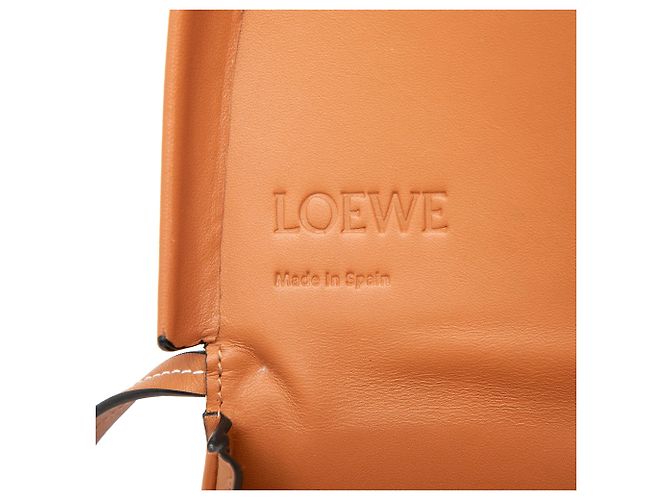 Borsa a tracolla LOEWE Mini Soft Calfskin Heel Pouch marrone - vista 6