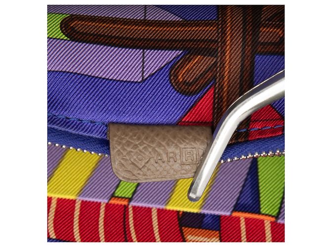 Cartera compacta Hermès Epsom Azap Silk marrón - Carteras pequeñas Castaño - vista 6