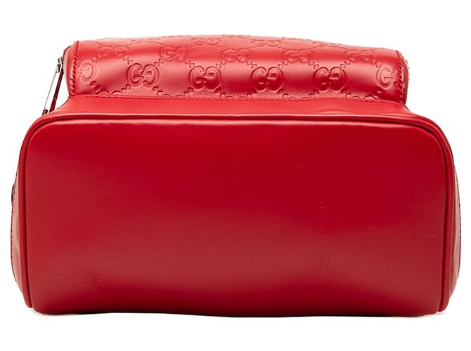 Zaino rosso Gucci Guccissima - vista 3