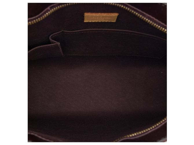 Borsa Tote Louis Vuitton Monogram Vernis Brentwood viola Porpora - vista 4