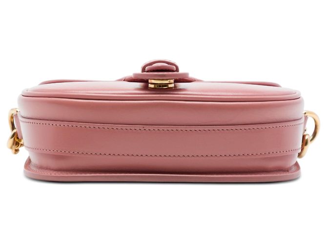 Bobby Small Leather Crossbody Rosa di Dior - vista 3