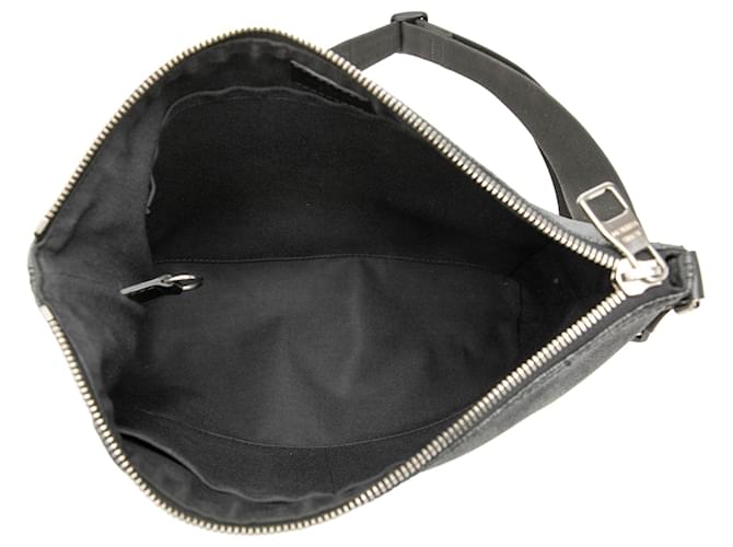 Borsa a tracolla Louis Vuitton Damier Graphite Mick PM nera Nero - vista 4