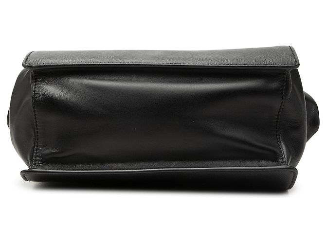 Borsa a tracolla Black Prada Saffiano and City Calf Light Frame Nero - vista 3