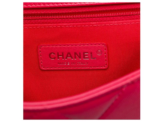Borsa a tracolla Chanel Medium Caviar My Everything Flap Rossa Rosso - vista 5