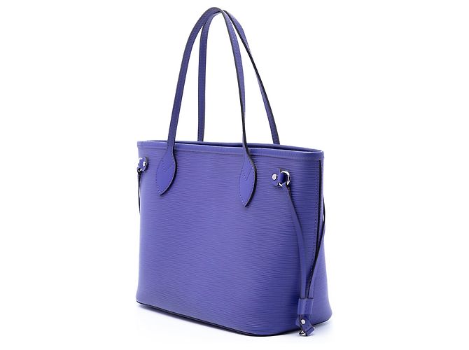 Borsa Tote Louis Vuitton Epi Neverfull PM viola Porpora - vista 2