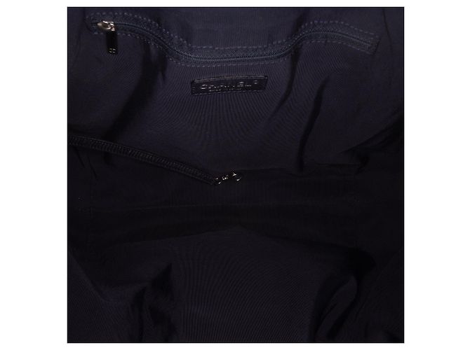 Cabas Blue Chanel Large Quilted Denim Stretch Spirit Blau - Ansicht 4