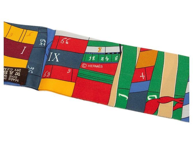 Multi Hermès Astrologie Nouvelle Seidentuch Twilly Mehrfarben - Ansicht 4