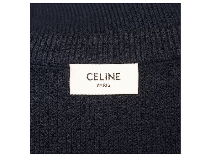 Céline Strick-Latzkleid Celine Navy Größe US S Blau - Ansicht 4