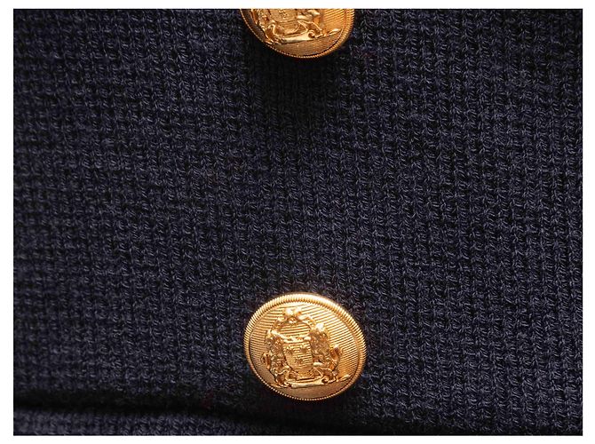 Céline Strick-Latzkleid Celine Navy Größe US S Blau - Ansicht 5
