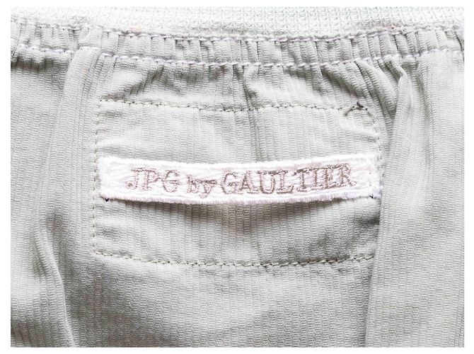 Jean Paul Gaultier Top de mangas abullonadas Mint JPG Jean's Short Talla US 8 - vista 8
