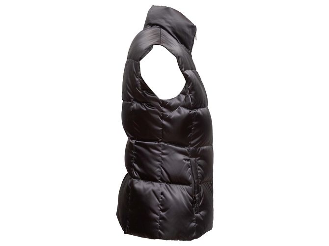 Chaleco acolchado negro Prada Talla IT 40 - vista 3
