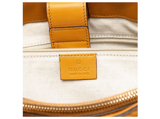 Tote Gucci Guccissima Sukey giallo - vista 5