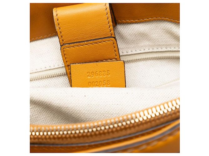 Tote Gucci Guccissima Sukey giallo - vista 6