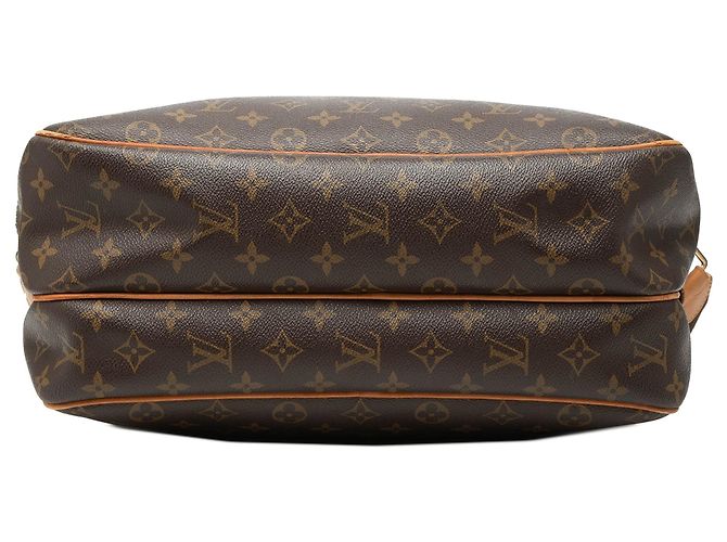 Sac bandoulière Louis Vuitton Monogram Reporter GM marron - vue 3