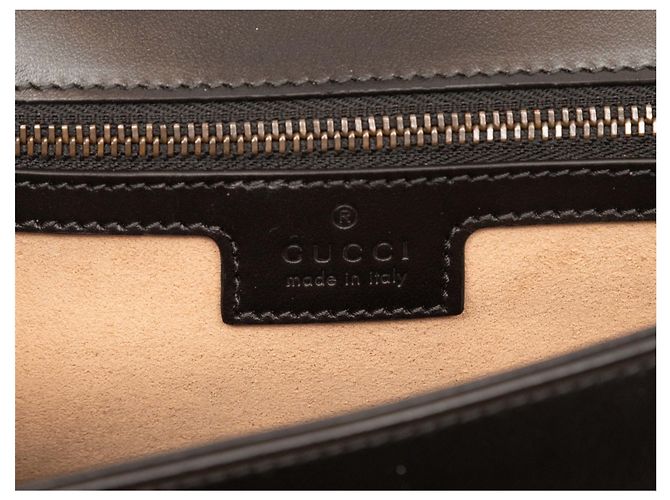 Borsa a tracolla Gucci Marmont Matelasse nera Nero - vista 5