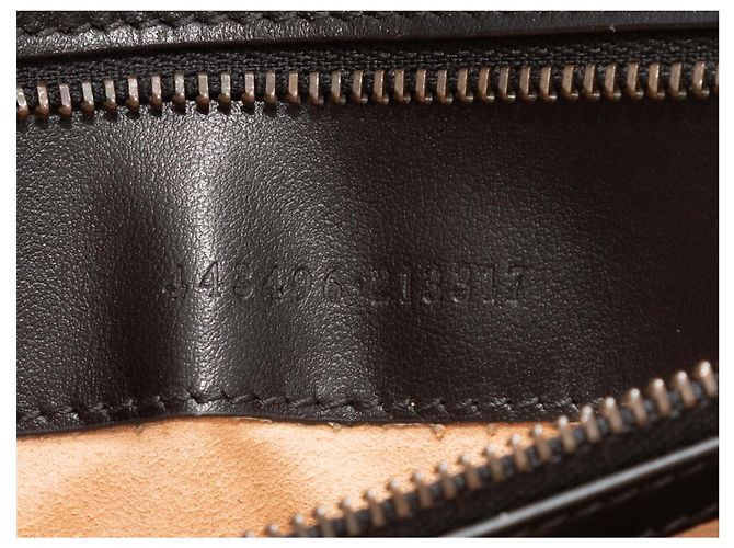 Borsa a tracolla Gucci Marmont Matelasse nera Nero - vista 7
