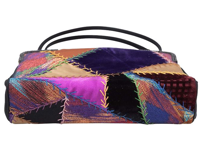 Multicolor Judith Leiber Patchwork Evening Tote Multiple colors - view 4