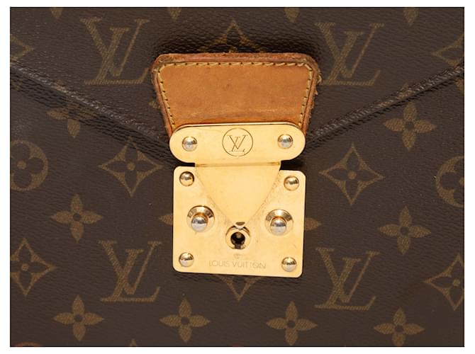 Valigetta Louis Vuitton Monogram marrone - vista 9