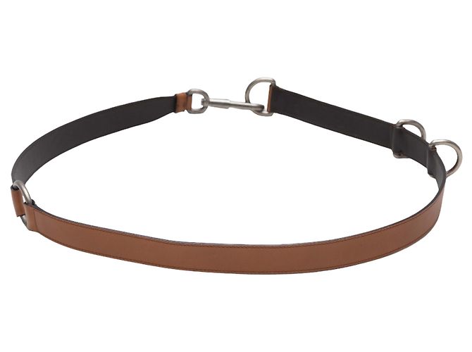 Ledergürtel in Tan Yves Saint Laurent Größe US S Beige - Ansicht 3