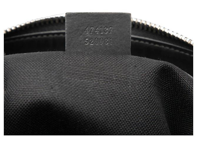 Borsa a tracolla Gucci Medium GG Supreme Web nera Nero - vista 6