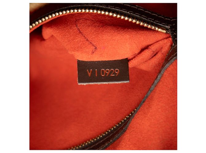 Borsa a mano Triana in Damier Ebene marrone Louis Vuitton - vista 6