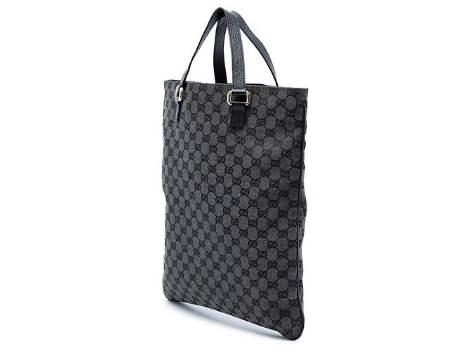 Tote Gucci GG Canvas Grigio - vista 2