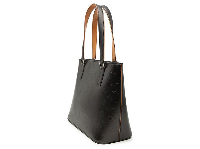 Borsa Tote Louis Vuitton Monogram Mat Stockton grigia Grigio - vista 2