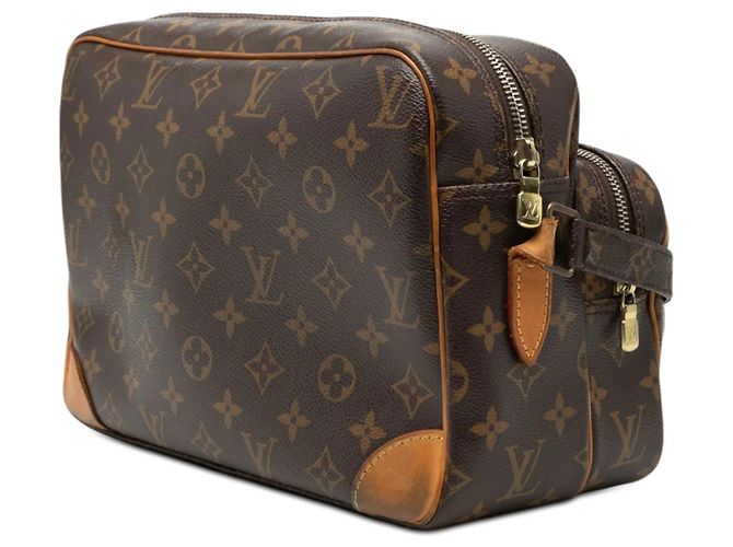 Sac bandoulière Louis Vuitton Monogram Nil marron - vue 2