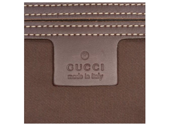 Tote verticale Gucci GG Supreme marrone - vista 6