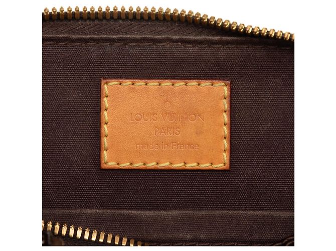 Borsa Alma BB Monogram Vernis Louis Vuitton viola Porpora - vista 5