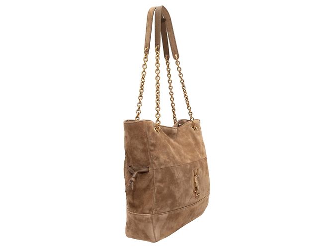 Borsa Jamie in scamosciato color tan Saint Laurent Beige - vista 2