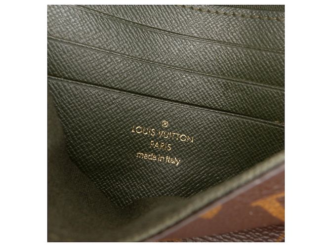 Borsa a tracolla marrone Louis Vuitton Monogram Felicie Strap And Go - vista 5