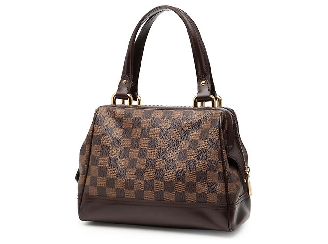 Bolso Louis Vuitton Damier Ebene Knightsbridge marrón Castaño - vista 2