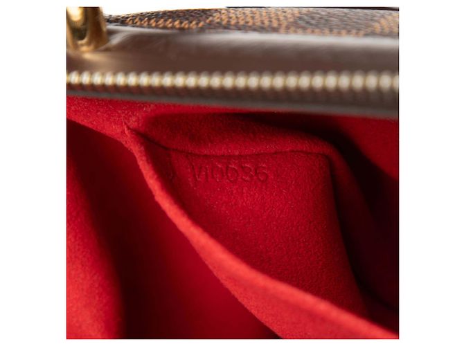 Bolso Louis Vuitton Damier Ebene Knightsbridge marrón Castaño - vista 6