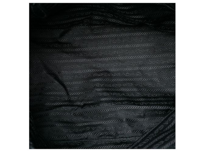 Bow Borsa Prada Tessuto con fiocco nero - vista 4