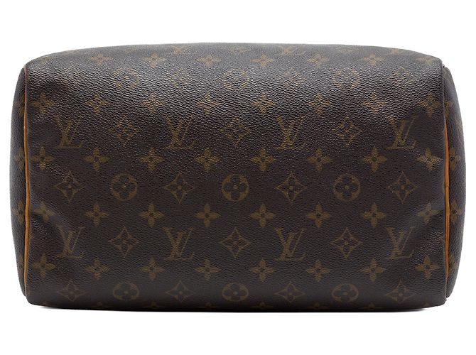 Borsa Boston Louis Vuitton Monogram Speedy 30 marrone - vista 3