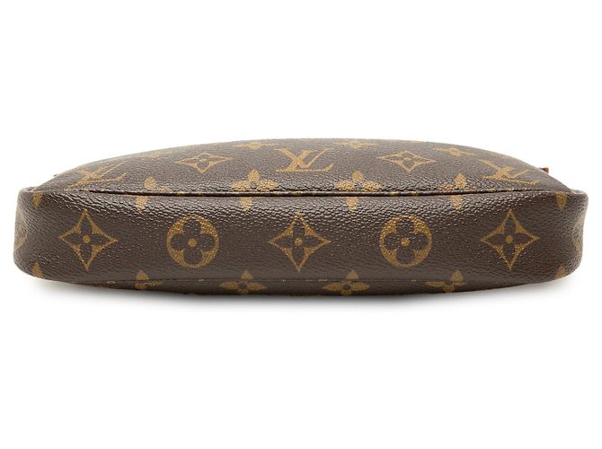 Borsa a tracolla Louis Vuitton Monogram Pochette Accessoires marrone - vista 3
