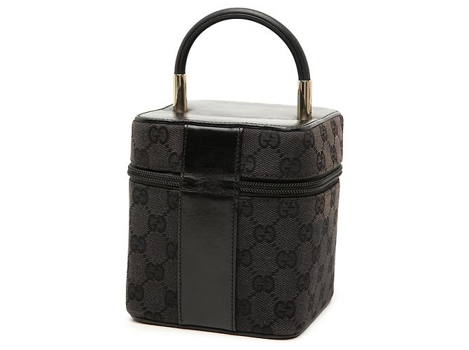 Beauty case Gucci GG Canvas marrone - vista 2