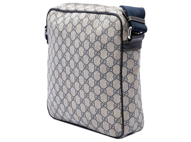 Borsa a tracolla Gucci GG Supreme beige - vista 2